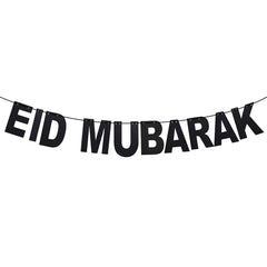 13Ft Iridescent Ramadan EID Mubarak Banner Decorations Hanging Star Moon Lamp Garlands Ramadan Mubarak Home Decor Birthday Party