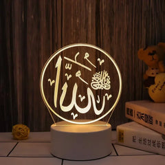 Muslim Festival Eid Mubarak Decorative Lamp