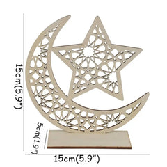 Wooden Pendant Ramadan Decoration