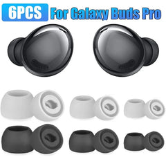 1/2/3Pairs Replacement Ear Tips Silicone Ear Cap For Samsung Galaxy Buds Pro Wireless Earbuds Earplug Reusable Eartips S M L