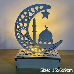 Wooden Pendant Ramadan Decoration