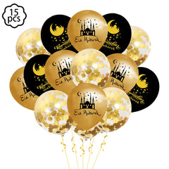 Eid Mubarak Balloon Banner Ramadan Kareem Party Balloon Banner Decoration Eid Mubarak Muslim Islamic Festival party Decoration