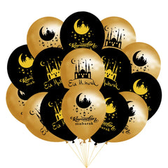 Eid Mubarak Balloon Banner Ramadan Kareem Party Balloon Banner Decoration Eid Mubarak Muslim Islamic Festival party Decoration