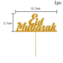 Eid Al-Fitr Black Gold MoonDisposable Tableware Eid Paper Plate Napkin Ramadan Mubarak Happy Eid Al Adha Party Home Decor 2025