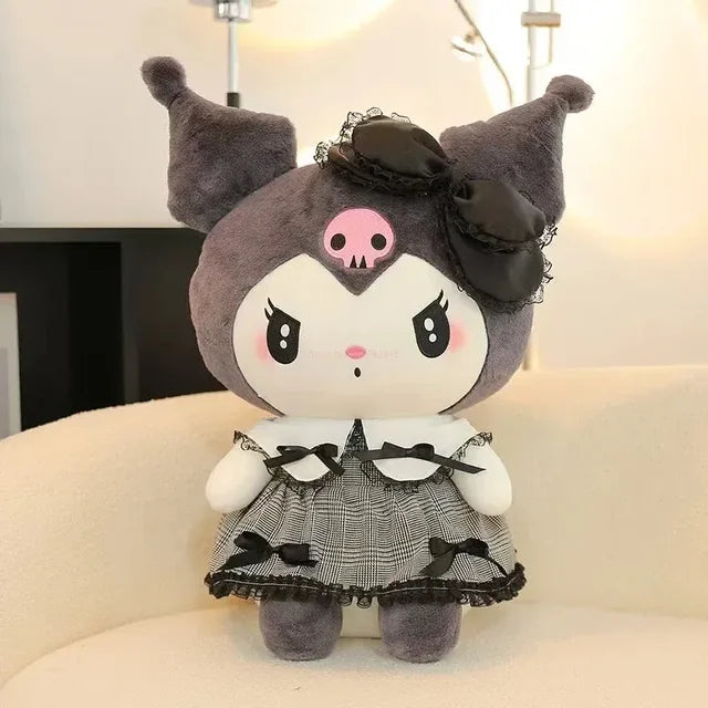 Sanrio Black Kuromi My Melody Plush Dolls