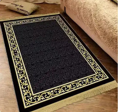 Thick Soft Prayer Rug: Portable Mat for Muslims, Ideal for Ramadan and Daily Use