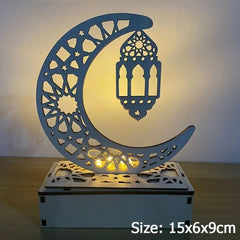 Wooden Pendant Ramadan Decoration