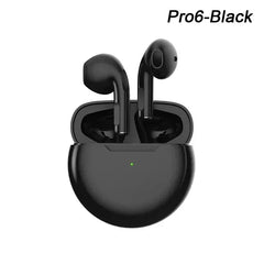 PRO6 Wireless Bluetooth Headset TWS Running Yungong New Stereo Binaural in Ear Game Gift Color