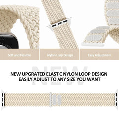 Braided Solo Loop For Apple watch Band 44mm 40mm 45mm 41mm 42mm ultra 49mm correa bracelet Apple watch series 7 3 5 se 6 8 Strap