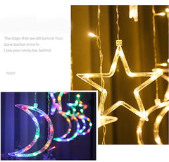 Moon Star Curtain Lights