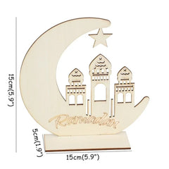 Wooden Pendant Ramadan Decoration